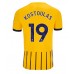 Brighton Charalampos Kostoulas #19 Tredjedrakt 2025-26 Korte ermer
